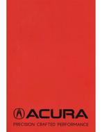 2022 ACURA PROGRAMMA BROCHURE ENGELS (USA), Nieuw, Author