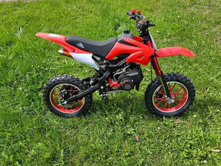 Mini crossmotor, Ultramotocross, 49cc - 2 takt, Rood, 202, Fietsen en Brommers, Minibikes, Midibikes en Pitbikes