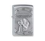 Zippo Aquarius emblem (Zodiac), Verzenden, Nieuw, Aansteker