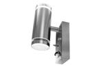 Integral buiten wandlamp met sensor IP54 Up&Down voor 2x..., Ophalen of Verzenden, Nieuw