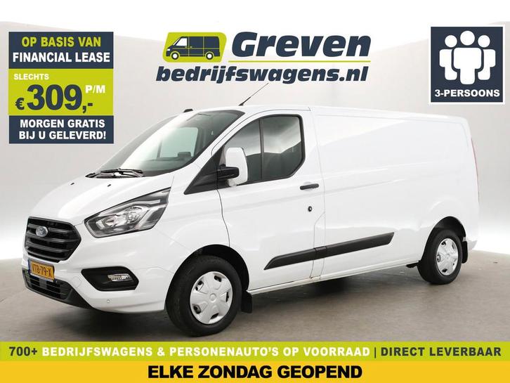 Ford Transit Custom 300 2.0 TDCI L2H1 | Airco | Cruise |, Auto's, Bestelauto's, Te koop, Handgeschakeld, Financial lease, Diesel