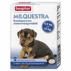 Beaphar Milquestra Ontworming Tabletten Pup 0,5-10kg 2 table, Dieren en Toebehoren, Nieuw, Verzenden