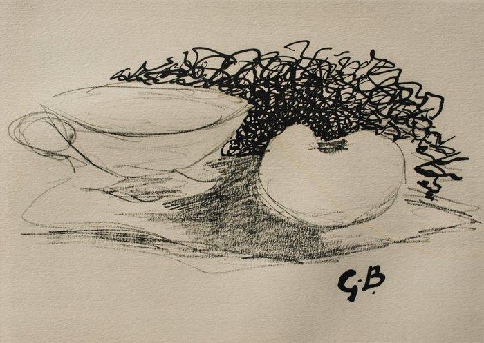 Georges Braque (1882-1963) - Nature morte à la Pomme, Antiek en Kunst, Antiek | Overige Antiek