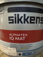 Sikkens Alphatex IQ Mat - 5051 Color concept - 5 liter, Doe-het-zelf en Verbouw, Verf, Beits en Lak, Overige kleuren, 5 tot 10 liter