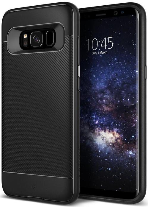 S8 Caseology Vault II Series TPU Shock Proof Case - Black, Telecommunicatie, Mobiele telefoons | Hoesjes en Frontjes | Samsung
