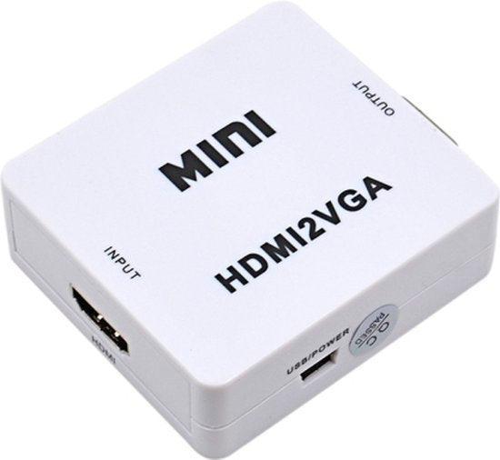 Mini HDMI naar VGA Audio Converter (Nieuw), Computers en Software, Pc- en Netwerkkabels, Nieuw, Verzenden