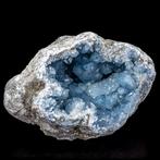 Majestueuze Celestiet-Drusé – 21,5 kg Hemelssteen uit, Verzamelen, Mineralen en Fossielen