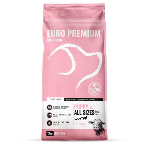 Euro-Premium Puppy Lam - Rijst 12 kg, Dieren en Toebehoren, Dierenvoeding, Verzenden