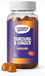 yummygums curcuma ginger (60st) perzik, Ophalen of Verzenden, Nieuw