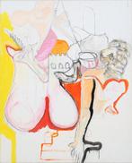 Eleonora Stol (1946-2022) - De kus van rood en roze, Antiek en Kunst