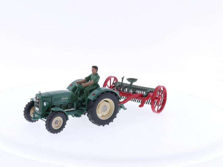 Schaal 1:32 Siku 3465 Trekker, Siku 3481 Classic Dump Rak..., Hobby en Vrije tijd, Modelauto's | 1:32, Zo goed als nieuw, SIKU