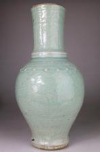 Longquan porseleinen vaas - Celadon Glaze - Porselein -, Antiek en Kunst