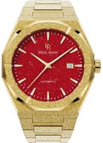 Paul Rich Frosted Star Dust II Gold Red FSDA07 Automatic, Overige merken, Staal, Staal, Verzenden
