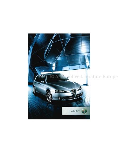 2005 ALFA ROMEO 147 BROCHURE NEDERLANDS, Boeken, Auto's | Folders en Tijdschriften, Alfa Romeo