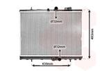 RADIATOR VOOR CITROEN C5 RC/RE 2004-2008, Auto-onderdelen, Airco en Verwarming, Ophalen of Verzenden, Nieuw