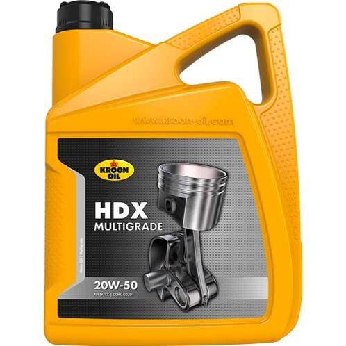 Kroon Oil HDX 20W50 5 Liter, Auto diversen, Onderhoudsmiddelen, Ophalen of Verzenden