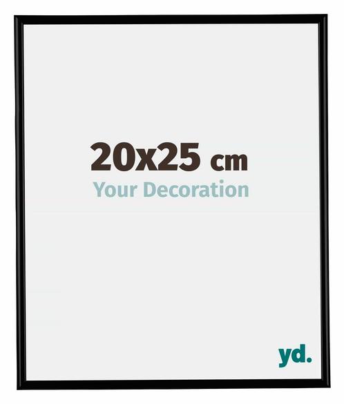 Fotolijst 20x25 cm - Zwart Mat - Kunststof - Bordeaux, Huis en Inrichting, Woonaccessoires | Lijsten, Nieuw, Verzenden
