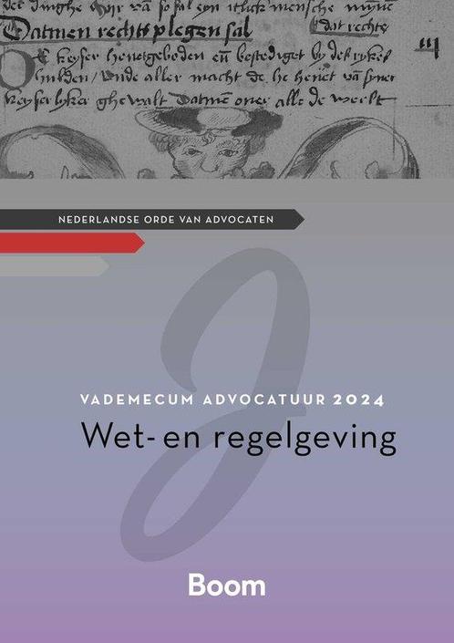 9789462129177 Vademecum Advocatuur 2024 | Tweedehands, Boeken, Studieboeken en Cursussen, Zo goed als nieuw, Verzenden