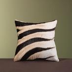 Zebrahuid Kussen Taxidermie Opgezette Dieren By Max, Ophalen of Verzenden, Nieuw, Wild dier, Opgezet dier