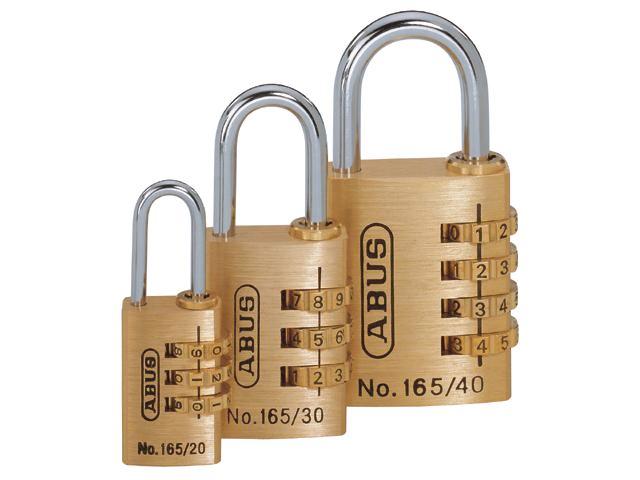 Abus Messing Cijferslot 165/40, Watersport en Boten, Accessoires en Onderhoud, Nieuw, Ophalen of Verzenden