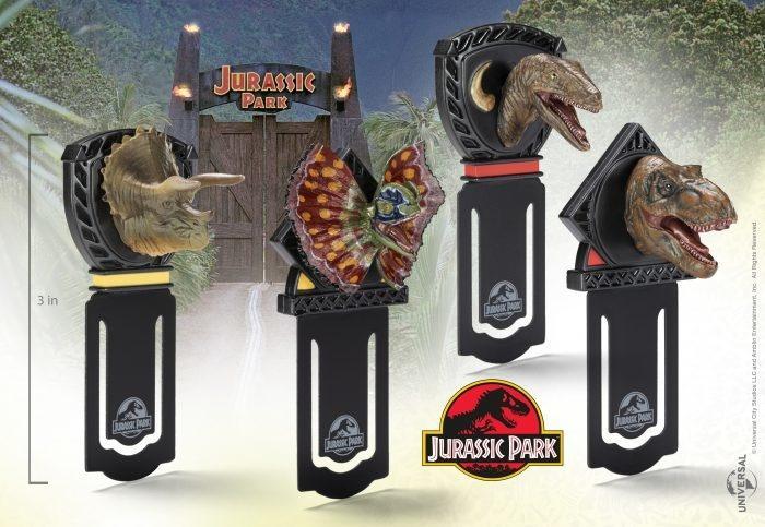 Jurassic Park 4 Bladwijzers Dinosaurs, Verzamelen, Film en Tv, Nieuw, Ophalen of Verzenden