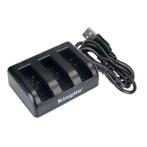 KingMa Triple USB-lader voor Xiaoyi 4K (Nieuw), Verzenden, Nieuw