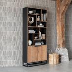 *WOONWINKEL* DTP Home Cosmo Hoge Vakkenkast Teakhout, Verzenden, Nieuw