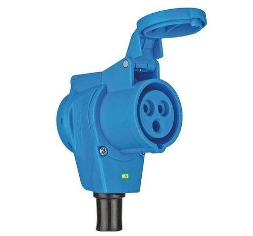 CEE-haakse koppeling 230V/16A IP44 1x 230V/16A, 1x 230V CEE, Zakelijke goederen, Kantoor en Winkelinrichting | Kantoorartikelen