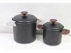 Bo-Camp - Industrial - Pannenset - Hading - Compact 3 - RVS, Huis en Inrichting, Woonaccessoires | Overige, Verzenden, Zo goed als nieuw