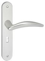 Deurkruk / Deurklink Windsor op schild Ovaal SL56 Aluminium, Doe-het-zelf en Verbouw, Ophalen of Verzenden, Nieuw