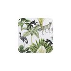 onderzetter jungle wit 10x10cm (6)*, Huis en Inrichting, Woonaccessoires | Overige, Verzenden, Nieuw