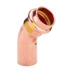 Viega Profipress Gas perskoppeling bocht 45 graden 22 spie, Doe-het-zelf en Verbouw, Buizen en Afvoer, Ophalen of Verzenden, Nieuw