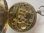 Relógio de bolso com Bússola - Em prata e de chave -, Nieuw