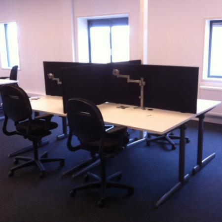 (MDK-104597) Ahrend 500 callcenter werkplek, Huis en Inrichting, Bureaus, Gebruikt, Ophalen of Verzenden