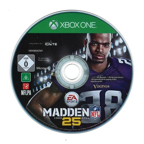 Madden NFL 25 (losse disc) (Xbox One), Spelcomputers en Games, Spelcomputers | Xbox One, Gebruikt, Verzenden