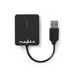 Nedis USB Cardreader met USB-A connector en 5, Audio, Tv en Foto, Fotografie | Geheugenkaarten, Nieuw, Ophalen of Verzenden