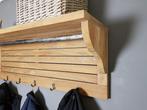 Teak wandkapstok 100cm - Naturel, Overige typen, Nieuw, Minder dan 100 cm, 25 tot 50 cm