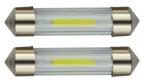 C5W autolamp 2 stuks | LED festoon 39mm | COB warmwit 3000K, Nieuw, Verzenden