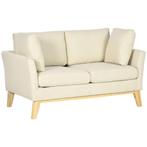 TRUUSK 2-zitsbank Loveseat In Linnenlook Met Kussens, Tweezi, Verzenden, Nieuw