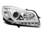 Opel Insignia 2008 tot 2012 LEDtube koplamp unit Chrome