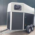 Nieuwstaat Humbaur 2 paards trailer met kunstof bodem, Ophalen, Zo goed als nieuw, Hout, 2-paards trailer