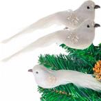 Ruhhy Kerstboomhangers - Vogels 2 Stuks - Elegante Witte..., Ophalen of Verzenden, Nieuw
