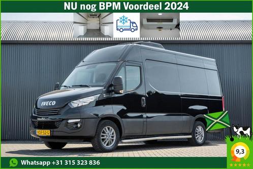 Iveco Daily 35S14V 2.3 L2H2 | Euro 6 | Koelwagen | Cruise |, Auto's, Bestelauto's, Lease, Automaat, Financial lease, Diesel, Zwart