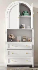 Gebogen Keukenkast met Lades – Open Vakken & Boerderijstijl, Huis en Inrichting, Keuken | Keukenelementen, Verzenden, Nieuw