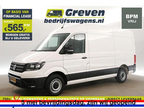 Volkswagen Crafter 30 2.0 TDI L3H3 BPM Vrij 3000KG €565pm, Auto's, Bestelauto's, Handgeschakeld, Diesel, Wit, Volkswagen, Verzenden