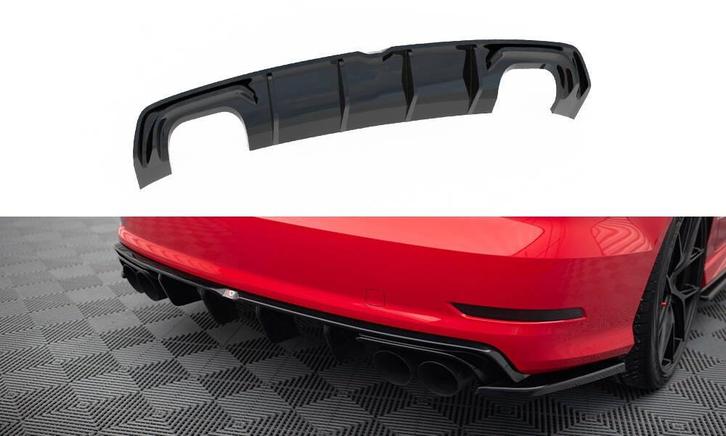 Aggressive Diffuser voor Audi A3 8V S line / S3, Auto diversen, Tuning en Styling, Ophalen of Verzenden