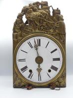 Comtoise klok - Messing, Emaille - 1910-1920