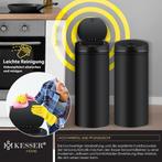 Prullenbak met sensor - Afvalbak - Vuilnisbak - 40 Liter - Z, Verzenden, Zo goed als nieuw