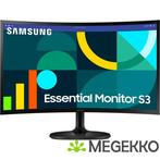Samsung Essential S3 LS24D360GAUXEN 24  Full HD Curved 100Hz, Verzenden, Nieuw, Samsung
