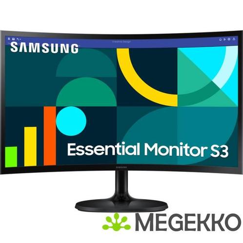 Samsung Essential S3 LS24D360GAUXEN 24  Full HD Curved 100Hz, Computers en Software, Monitoren, Nieuw, Verzenden
